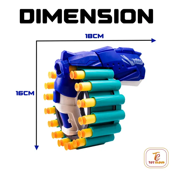 Toy_Cloud_Super_Shoot_Manual_Soft_Dart_Foam_Blaster_Gun_with_16_Dart_Rotating_Drum,_Includes_20_Foam_Darts_-_Perfect_for_Action-Packed_Games_&_Outdoor_Play