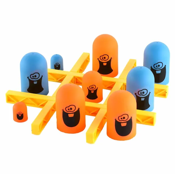 Toy_Cloud_Tic_Tac_Toe_Gobble_Game_for_Kids_&_Adults_-_Colorful_Blue_&_Orange_Cartoon_Character_Pieces_with_Durable_Yellow_Grid_Board_-_Fun_Family_Strategy_Toy