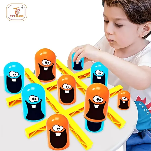 Toy_Cloud_Tic_Tac_Toe_Gobble_Game_for_Kids_&_Adults_-_Colorful_Blue_&_Orange_Cartoon_Character_Pieces_with_Durable_Yellow_Grid_Board_-_Fun_Family_Strategy_Toy
