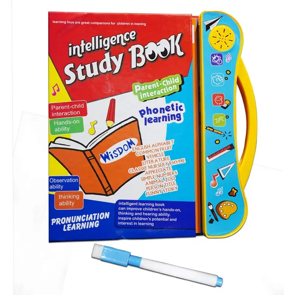 Intelligence_Study_Book_for_Toddlers_-_Interactive_Educational_Learning_Toy_for_Kids,_Parent-Child_Interaction,_Phonetic,_Pronunciation,_Musical_&_Intellectual_Learning_for_Ages_2_Years