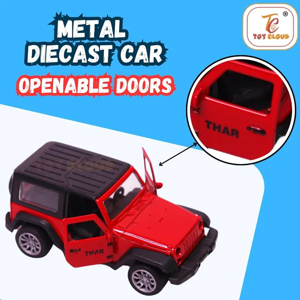 Toy_Cloud_Thar_Closed_Body_1:32_Scale_Die-Cast_Metal_Pull_Back_SUV_Model_with_Openable_Doors_&_Realistic_Detailing