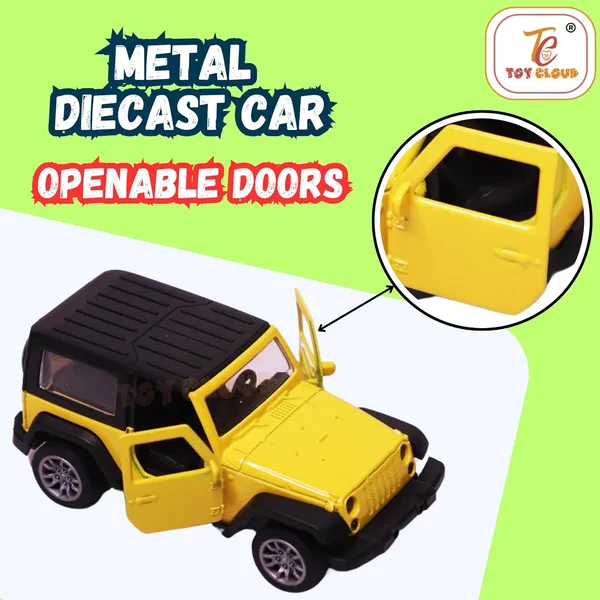 Toy_Cloud_Thar_Closed_Body_1:32_Scale_Die-Cast_Metal_Pull_Back_SUV_Model_with_Openable_Doors_&_Realistic_Detailing