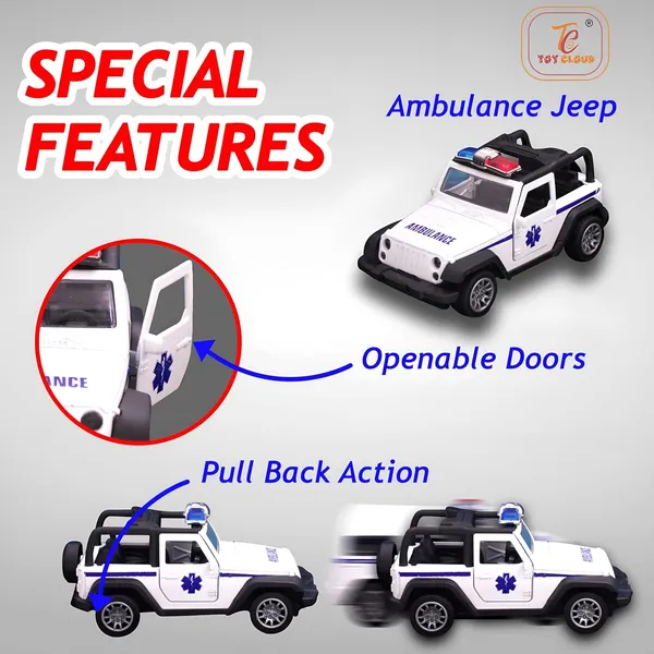Toy_Cloud_1:32_Scaled_Die-Cast_Metal_Car_Set_Combo_of_4_Pcs,_Ambulance_Vehicle_Collection_-_High-Detail_Miniature_Models_of_Sports_Car,_Jeep,_Supercar_&_SUV_-_Perfect_for_Collectors_and_Kids_-_Durable,_Realistic_Toy_Cars_for_Display_and_Play