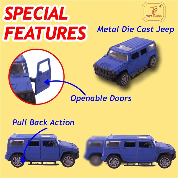 Toy_Cloud_1:32_Scaled_Die-Cast_Metal_Car_Set_Combo_of_4_Pcs,_Matt_Edition_Car_Collection_-_High-Detail_Miniature_Models_of_Red_Sports_Car,_Black_Jeep,_Green_Supercar,_and_Blue_SUV_-_Perfect_for_Collectors_and_Kids_-_Durable,_Realistic_Toy_Cars_for_Display_and_Play