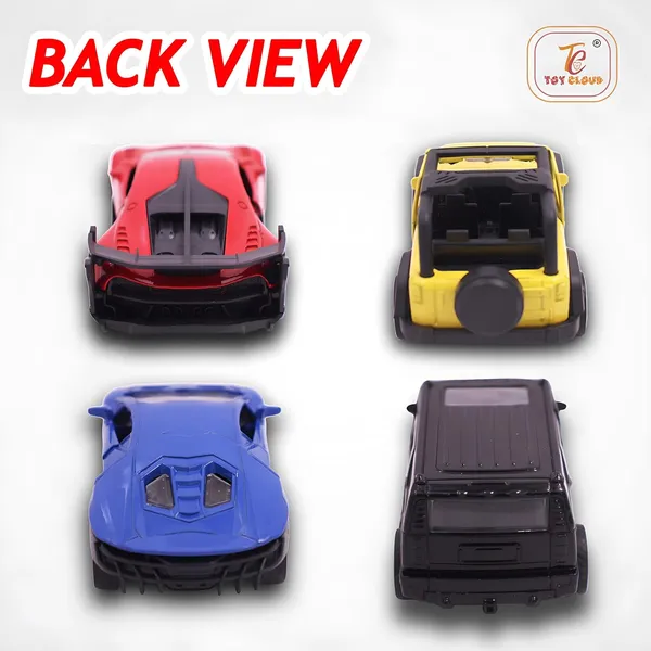 Toy_Cloud_1:32_Scaled_Die-Cast_Metal_Car_Set_Combo_of_4_Pcs,_Metallic_Colors_Race_Edition_Car_Collection_-_High-Detail_Miniature_Models_of_Red_Sports_Car,_Yellow_Jeep,_Blue_Supercar,_and_Black_SUV_-_Perfect_for_Collectors_and_Kids_-_Durable,_Realistic_Toy_Cars_for_Display_and_Play