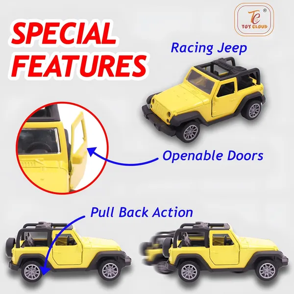 Toy_Cloud_1:32_Scaled_Die-Cast_Metal_Car_Set_Combo_of_4_Pcs,_Metallic_Colors_Race_Edition_Car_Collection_-_High-Detail_Miniature_Models_of_Red_Sports_Car,_Yellow_Jeep,_Blue_Supercar,_and_Black_SUV_-_Perfect_for_Collectors_and_Kids_-_Durable,_Realistic_Toy_Cars_for_Display_and_Play