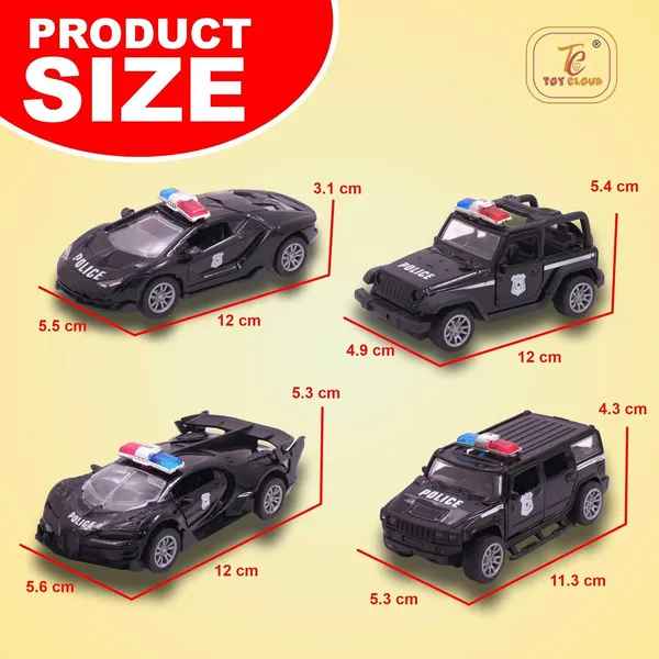 Toy_Cloud_1:32_Scaled_Die-Cast_Metal_Car_Set_Combo_of_4_Pcs,_Police_Vehicle_Collection_-_High-Detail_Miniature_Models_of_Sports_Car,_Jeep,_Supercar_&_SUV_-_Perfect_for_Collectors_and_Kids_-_Durable,_Realistic_Toy_Cars_for_Display_and_Play