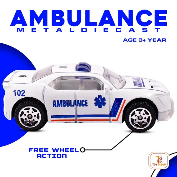 Toy_Cloud_Free_Wheel_Die-Cast_Metal_Ambulance_Vehicle_Set_of_3,_1:64_Scale__Model_Vehicles_Toys_(Armored_Truck,_Pick-Up_Truck,_and_Sports_Car)
