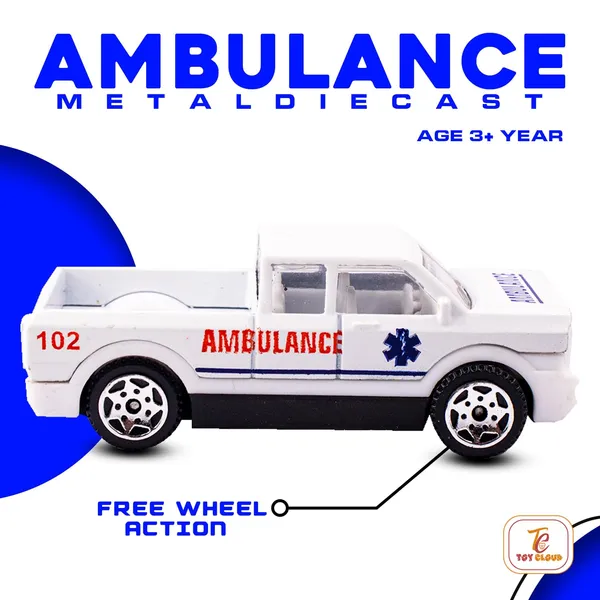 Toy_Cloud_Free_Wheel_Die-Cast_Metal_Ambulance_Vehicle_Set_of_3,_1:64_Scale__Model_Vehicles_Toys_(Armored_Truck,_Pick-Up_Truck,_and_Sports_Car)