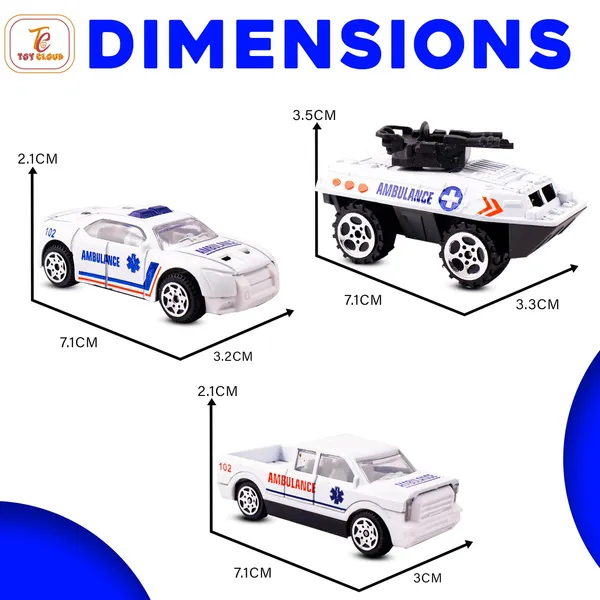 Toy_Cloud_Free_Wheel_Die-Cast_Metal_Ambulance_Vehicle_Set_of_3,_1:64_Scale__Model_Vehicles_Toys_(Armored_Truck,_Pick-Up_Truck,_and_Sports_Car)