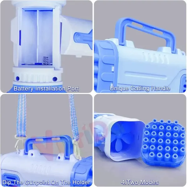 32_Holes_Big_Bubbles_Gatling_Machine_Battery_Operated_Electric_Gun_Toy_for_Toddlers_Outdoor/Indoor_Toy_for_Kids_Multicolour