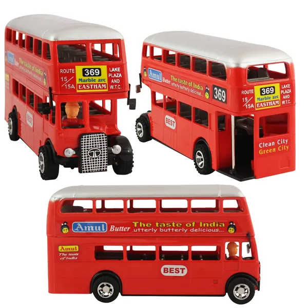 Pull_Back_Taxi_|_London_Double_Decker_Bus_Car_Model_Vehicle_Die_Cast_Toy_for_Kid_Hobby_Plastic_Make_in_India_Pack_of_2