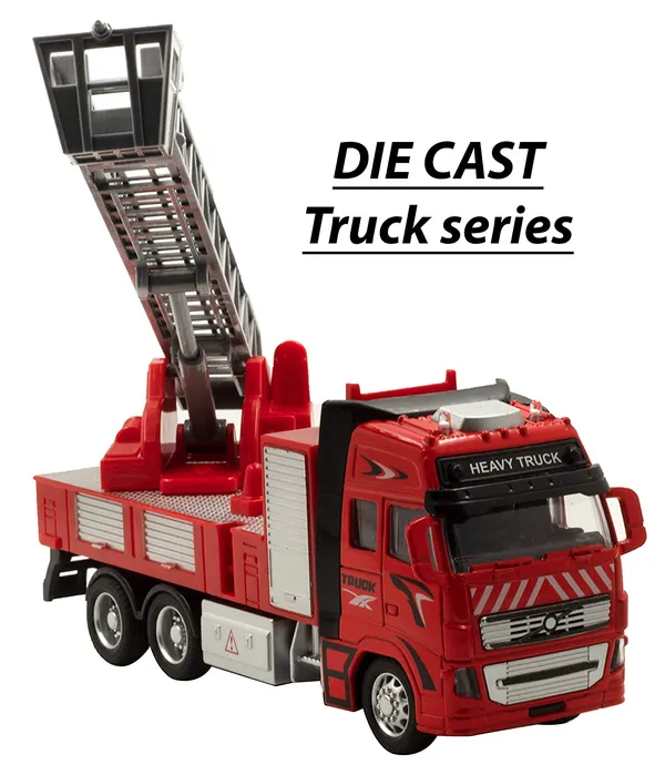 Deal_Bindaas_Annie_Fire_Extinguisher_Truck_|Die-Cast_Metal_Pull_Back_|1:38_Scaled_Model_|Construction_Vehicle_Toy_-_Red_(Trucks)