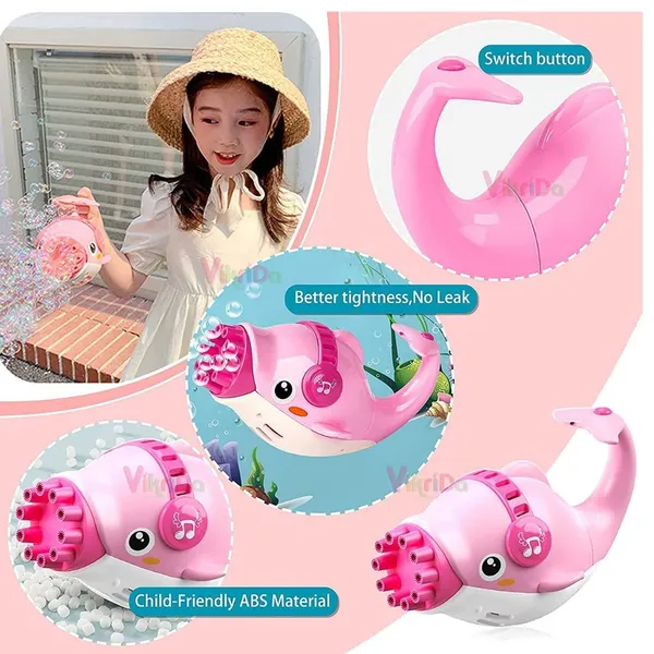 Dolphin_Bubbles_Gatling_Machine_10-Hole_Battery_Operated_Electric_Gun_Toy_for_Toddlers_,_Outdoor_Toys_for_Boys_and_Girls,_Pack_of_1