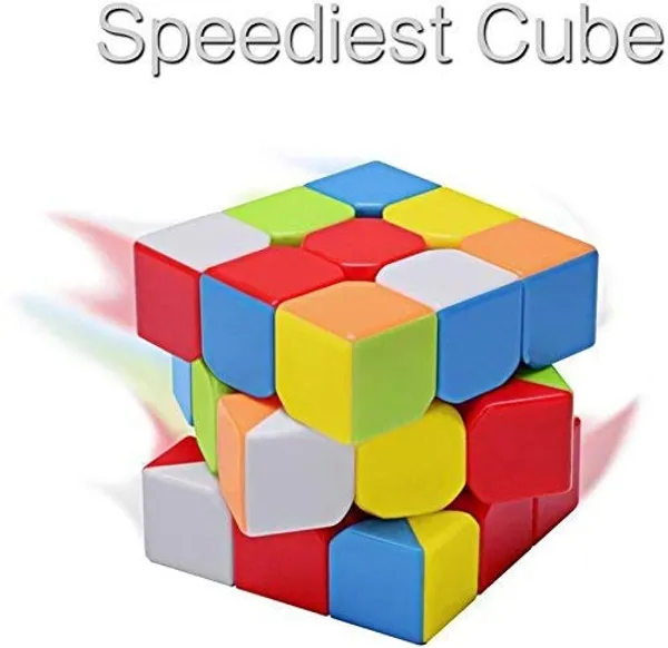 Speed_Cube_3_x_3_Sticker-Less_3_D_Cube_Puzzle_Game_for_Beginners_and_Professionals_-Multicolour