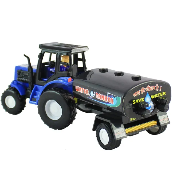 Pull_Back_Toy_Water_Tanker_Tractor_&_Friction_Scooter_Vehicle_Die_Cast_Scale_Model_Kid_Toy_Hobby_Plastic_Make_in_India