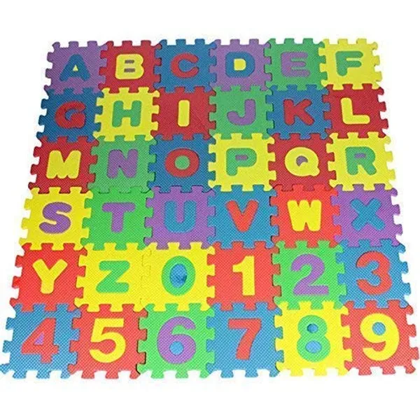 36_Pieces_Mini_Puzzle_Foam_Eva_Mat_for_Kids_Interlocking_Learning_Alphabet_(A_to_Z)_and_Number_(0_to_10)_Memory_mat_for_Kids(10X10cm)
