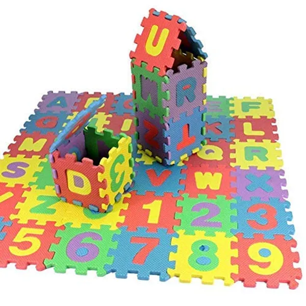 36_Pieces_Mini_Puzzle_Foam_Eva_Mat_for_Kids_Interlocking_Learning_Alphabet_(A_to_Z)_and_Number_(0_to_10)_Memory_mat_for_Kids(10X10cm)