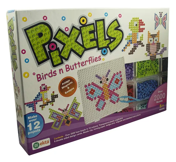 Pixel_Birds_&_Butterflies_Fridge_Magnets_Badges_Making_KIT