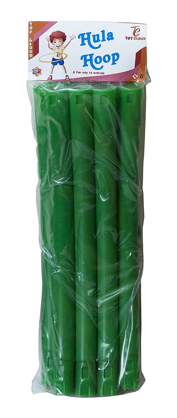 Adults_8_Interlock_able_Pieces_Octa_Design_Premium_Adjustable_Hula_Hoop_Ring_for_Exercise_(4_Size,_18-29_Inch,_Green)