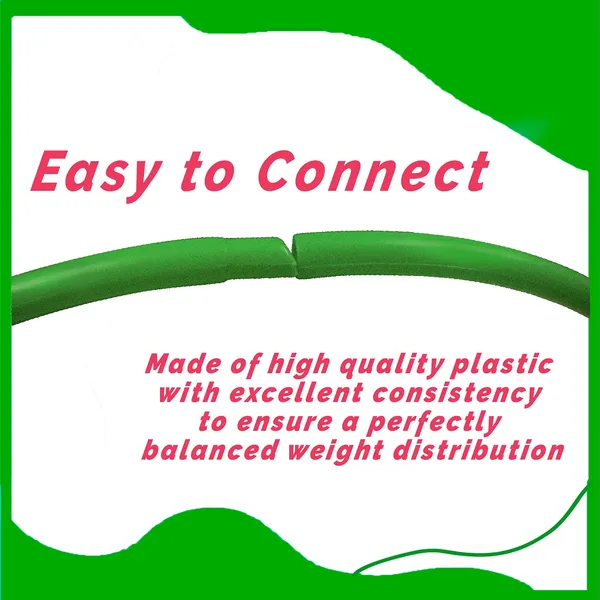 Adults_8_Interlock_able_Pieces_Octa_Design_Premium_Adjustable_Hula_Hoop_Ring_for_Exercise_(4_Size,_18-29_Inch,_Green)