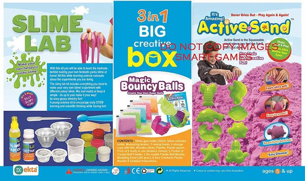 3_in_1_Big_Creative_Box_Slime_Lab,_Magic_Bouncy_Balls,_and_Active_Sand_Sea_Creatures