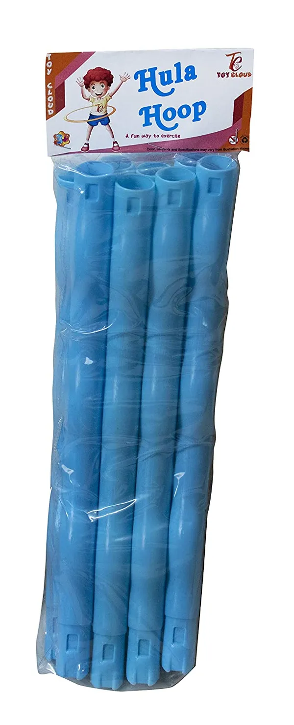 Hula_Hoop_Zig-Zag_(8_Inter-Lockable_Pieces)_for_Adult_Kids_Exercise_Fitness_Ring_Multi_Colour_Adjustable_Size_46-75_Cms_Diameters_(Blue)