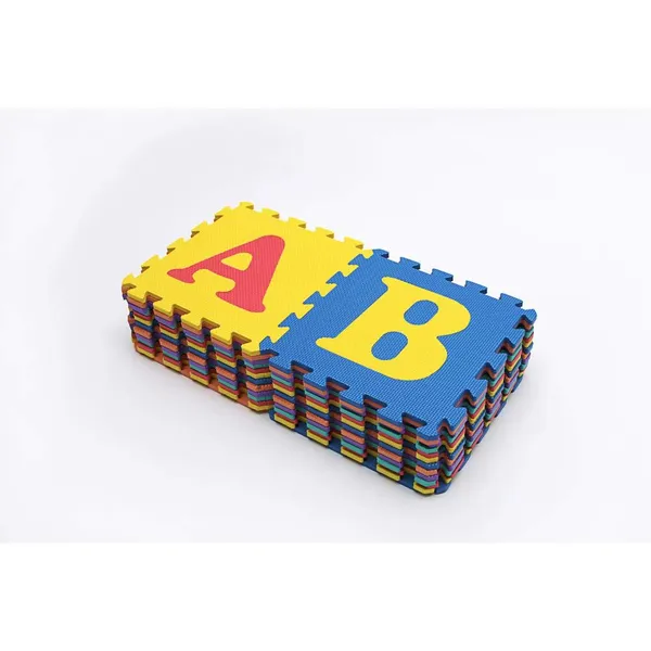 Huze_Size_Alphabet_Foam_Puzzle_Mat_26_Pieces_Eva_Foam_Mat_A_to_Z_30cm_Memory_mat_for_Kids(30X30cm)