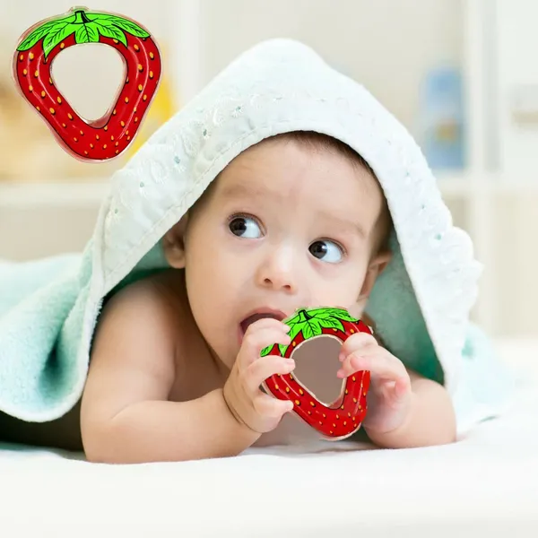 Water_Teether_for_Babies_Non-Toxic_Food_Grade_BPA-Free_Silicon_Teether_for_Infants_Freeze_Safe_Easy_Teething_&_Chewing_Play_Toys_for_Baby_Strawberry