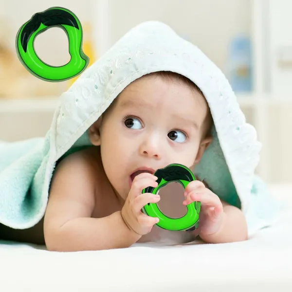 Water_Teether_for_Babies_Non-Toxic_Food_Grade_BPA-Free_Silicon_Teether_for_Infants_Freeze_Safe_Easy_Teething_&_Chewing_Play_Toys_for_Baby_Green_Mango