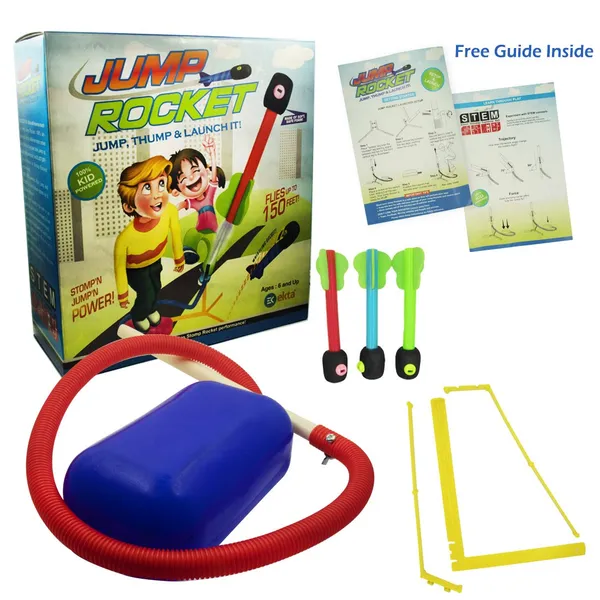 Jump_Rocket_Stomp_Launcher_and_3_Foam_Tipped_Rockets_with_Whistling_Sound_Outdoor_Toy_for_Kids_Flies_Upto_150ft