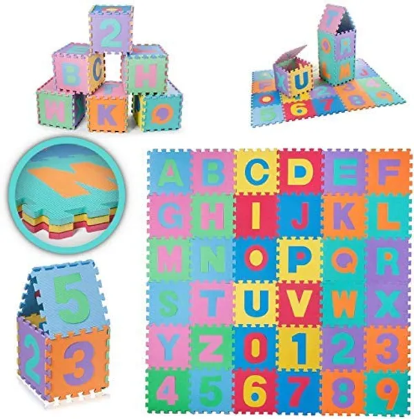 36_Pieces_Big_Puzzle_Foam_Eva_Mat_for_Kids_Interlocking_Learning_Alphabet_(A_to_Z)_and_Number_(0_to_10)_Memory_mat_for_Kids(15X15cm)