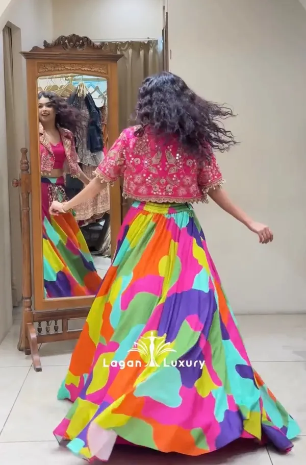 New_Super_Embroidery_Coding_Work__Lehenga_Choli