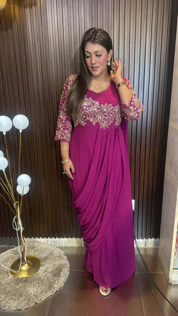 New_Super_Trending_Embroidery_Cording_Work__Gown_Saree