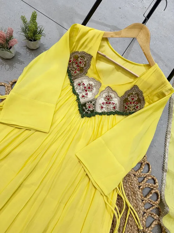 This_Festival_Season_Wear_Our_Beautiful_Hand_Work_Outfit_Sequence_Embroidered_Gown_,_Pant_With_Dupatta