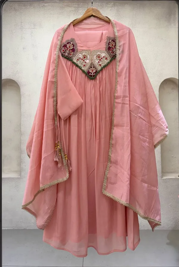 This_Festival_Season_Wear_Our_Beautiful_Hand_Work_Outfit_Sequence_Embroidered_Gown_,_Pant_With_Dupatta