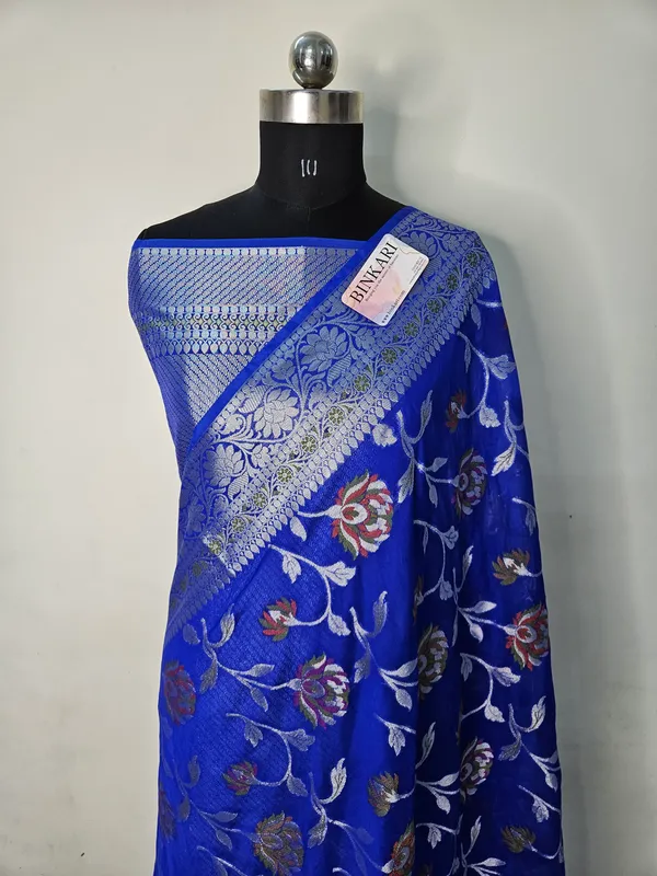 Alfi_Jungla_Faux_Georgette_Royal_Blue_Colour_banarasi_saree