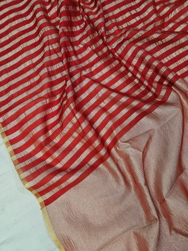 faux_cotton_tissue_lehariya_weaving_banarasi_saree/_red