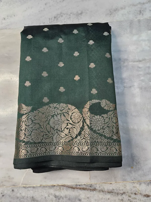 Faux_katans_with_satin_premium_border_buti_banarasi_saree/