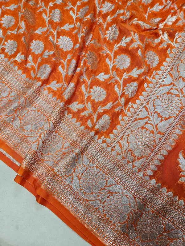 bareek_jaal_faux_katans_georgette_banarasi_saree/_orange
