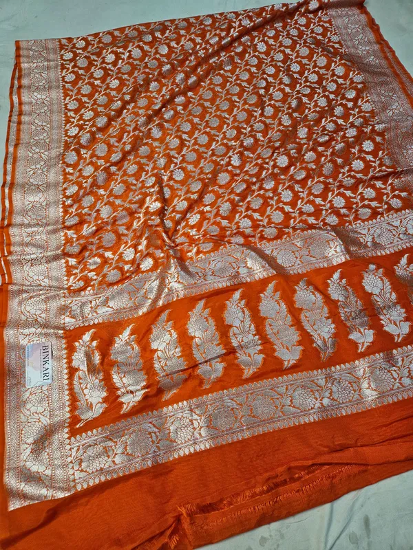bareek_jaal_faux_katans_georgette_banarasi_saree/_orange