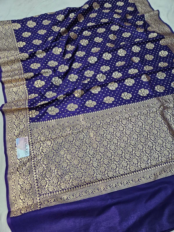 faux_dupion_blend_banarasi_buti_buta_weaving_saree_in_purple-blue_shade