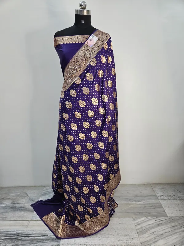 faux_dupion_blend_banarasi_buti_buta_weaving_saree_in_purple-blue_shade