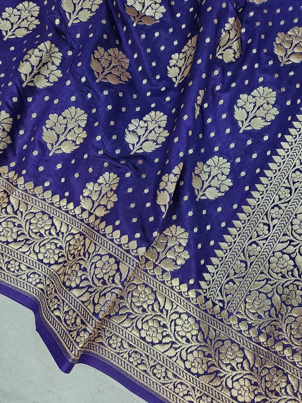 faux_dupion_blend_banarasi_buti_buta_weaving_saree_in_purple-blue_shade