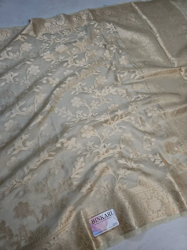 Faux_Tissue_Floral_Latar_Weaving_Banarasi