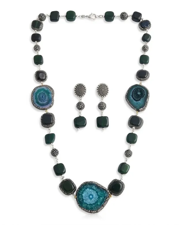 Estelle_Mother_Pearl_Natural_Stones_Long_Necklace_Set