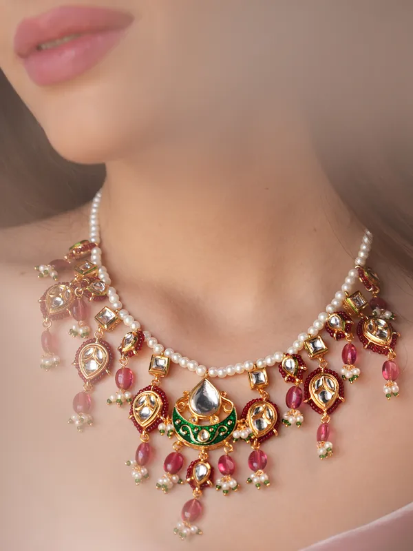 Kundan_and_Ruby_Duldul_Beads_Necklace