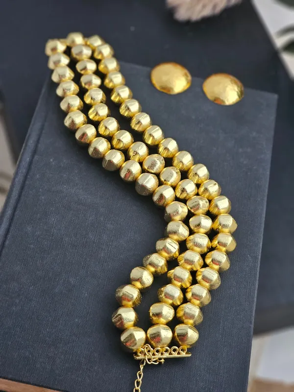Golden_Zara_Beaded_Choker_Set
