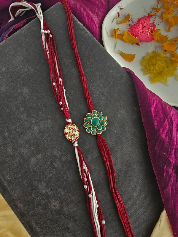 The_Floral_Rakhi_Duo