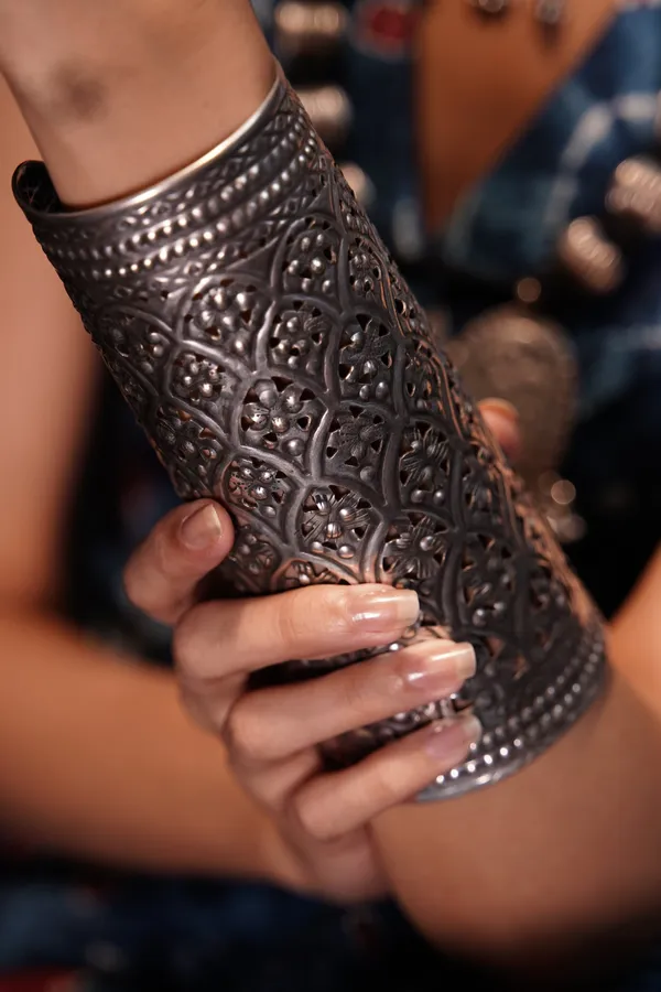 Antique_Silver_Brass_Bangle